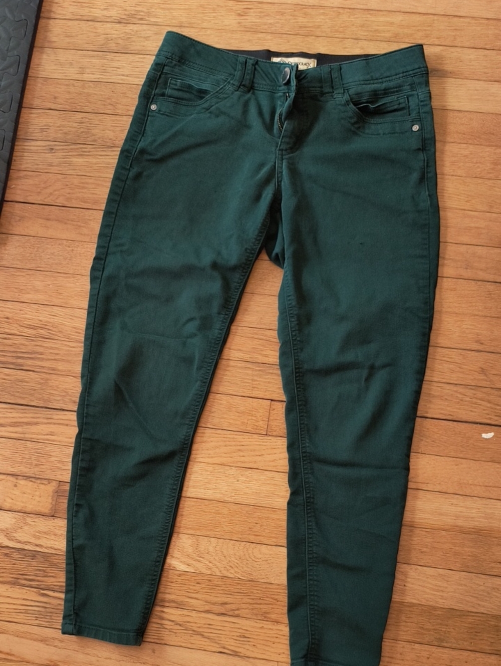 Democracy Dark Green Skinny Jeans